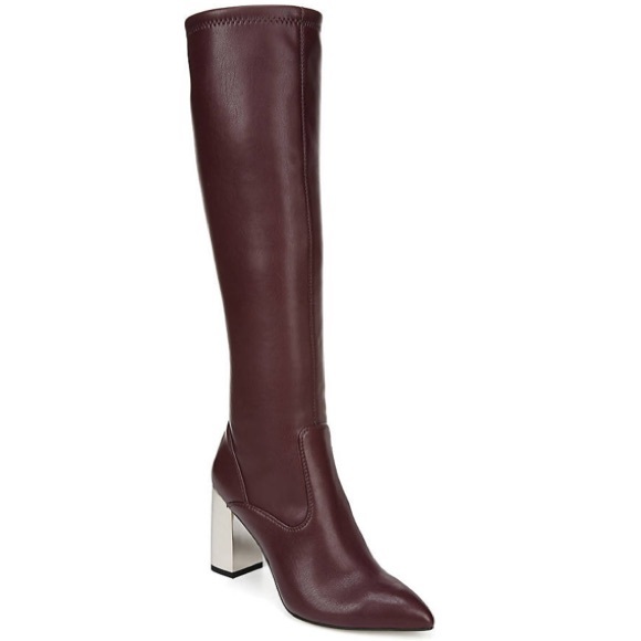 Franco Sarto Shoes - Franco Sarto Knee High Silver heeled Boots